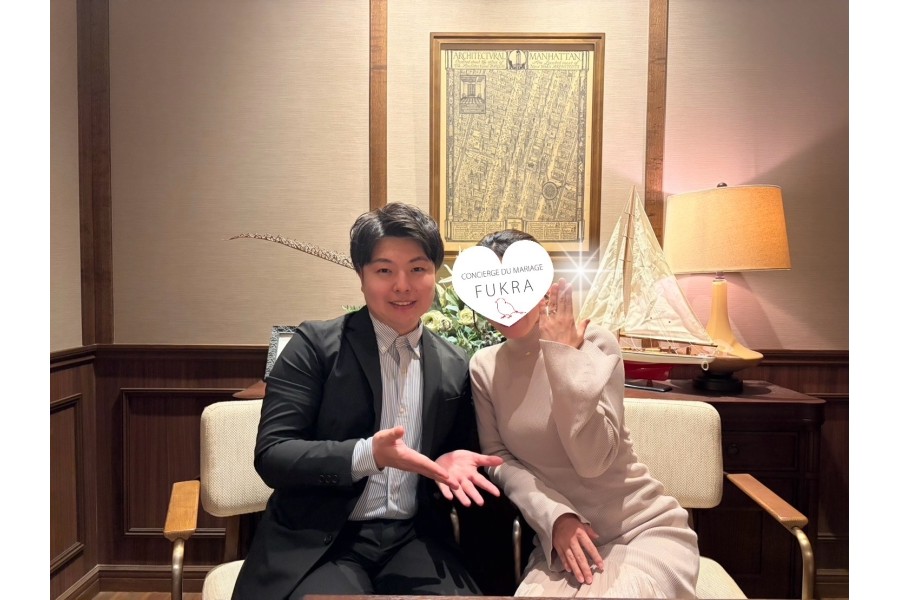 彼女に一目ぼれしてプロポーズ♪